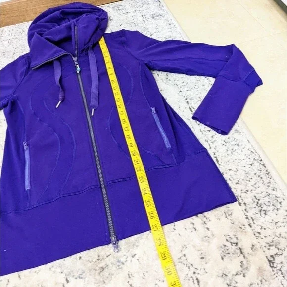 Purple Stretchy Lululemon Jacket 8